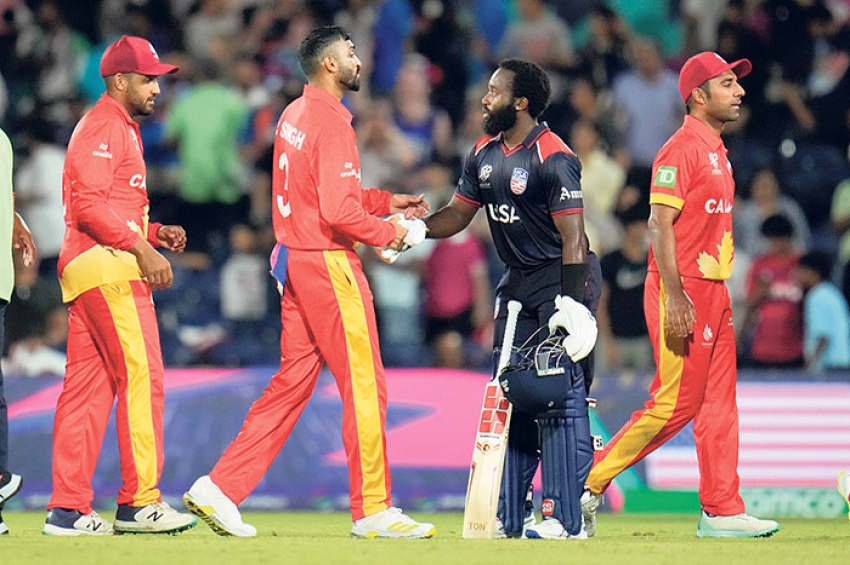ਟੀ-20 ਵਿਸ਼ਵ ਕੱਪ: ਉਦਘਾਟਨੀ ਮੈਚ &rsquo;ਚ ਅਮਰੀਕਾ ਜੇਤੂ
