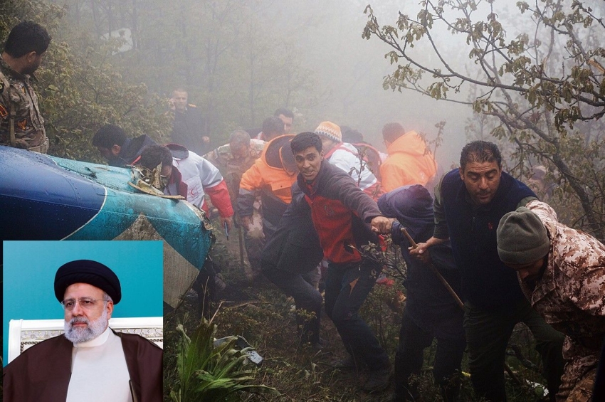 ਹੈਲੀਕਾਪਟਰ ਹਾਦਸੇ &rsquo;ਚ ਇਰਾਨ ਦਾ ਰਾਸ਼ਟਰਪਤੀ ਰਈਸੀ ਹਲਾਕ