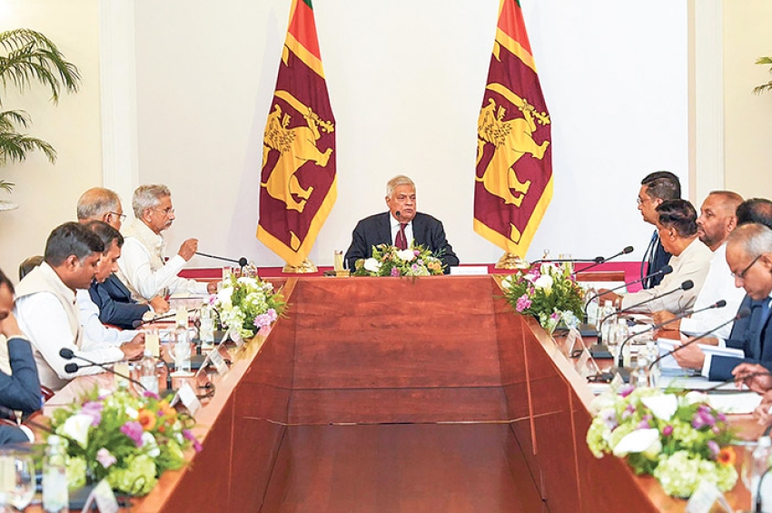 ਜੈਸ਼ੰਕਰ ਵੱਲੋਂ ਸ੍ਰੀਲੰਕਾ ਦੇ ਰਾਸ਼ਟਰਪਤੀ ਨਾਲ ਗੱਲਬਾਤ