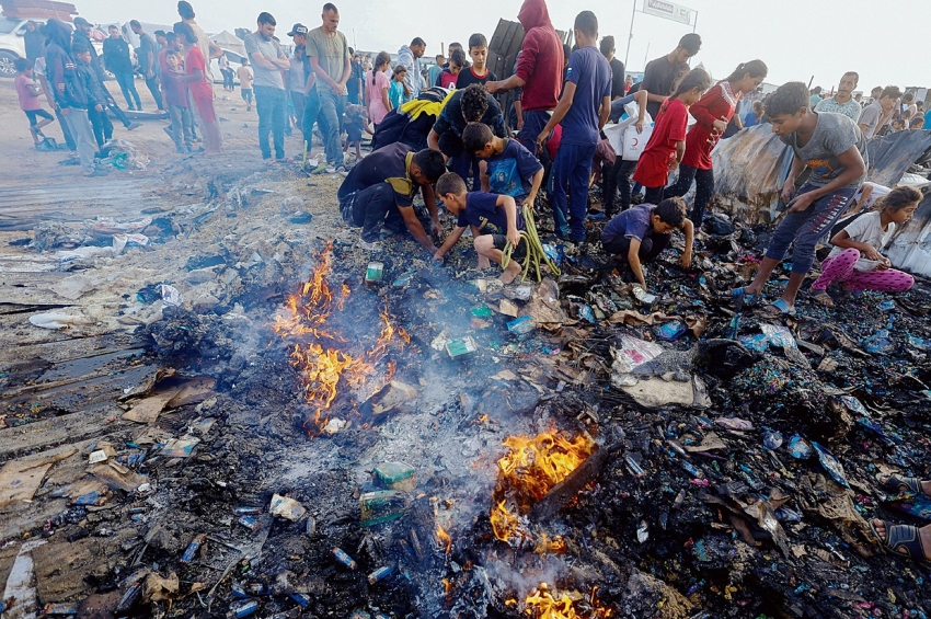 ਇਜ਼ਰਾਈਲ ਵੱਲੋਂ ਰਾਫ਼ਾਹ &rsquo;ਚ ਸ਼ਰਨਾਰਥੀ ਕੈਂਪ &rsquo;ਤੇ ਮਿਜ਼ਾਈਲ ਹਮਲੇ