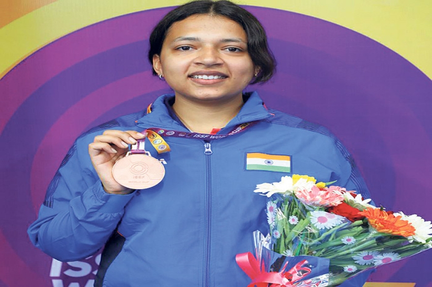 ਨਿਸ਼ਾਨੇਬਾਜ਼ੀ: ਸਿਫ਼ਤ ਕੌਰ ਨੇ ਵਿਸ਼ਵ ਕੱਪ &rsquo;ਚ ਕਾਂਸਾ ਫੁੰਡਿਆ