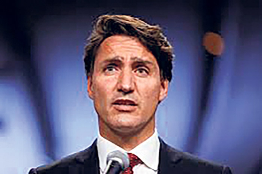 ਕੈਨੇਡਾ: ਜਸਟਿਨ ਟਰੂਡੋ ਦੇਸ਼ ਵਾਸੀਆਂ ਦੇ ਮਨੋਂ ਲੱਥਾ