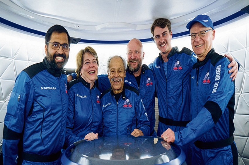 ਗੋਪੀ ਨੇ ਪਹਿਲਾ ਭਾਰਤੀ ਪੁਲਾੜ ਸੈਲਾਨੀ ਬਣਨ &rsquo;ਤੇ ਖ਼ੁਸ਼ੀ ਜਤਾਈ