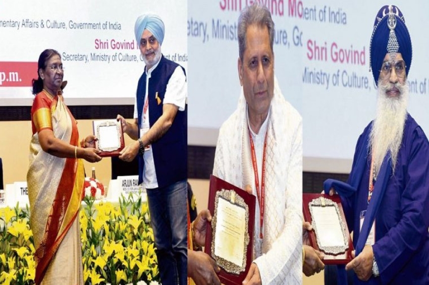 ਪਾਲੀ ਭੁਪਿੰਦਰ, ਹਰਵਿੰਦਰ ਤੇ ਗੁਰਪ੍ਰੀਤ ਖਾਲਸਾ ਨੂੰ ਸੰਗੀਤ ਨਾਟਕ ਅਕਾਦਮੀ ਐਵਾਰਡ