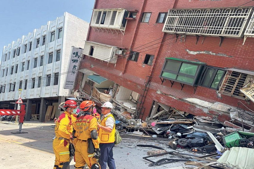 ਤਾਇਵਾਨ ਵਿੱਚ ਭਿਆਨਕ ਭੂਚਾਲ ਕਾਰਨ ਨੌਂ ਮੌਤਾਂ