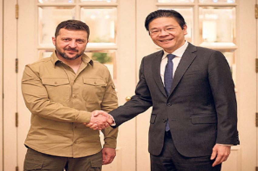 ਚੀਨ ਹੋਰ ਦੇਸ਼ਾਂ &rsquo;ਤੇ ਯੂਕਰੇਨ ਸ਼ਾਂਤੀ ਵਾਰਤਾ &rsquo;ਚ ਸ਼ਾਮਲ ਨਾ ਹੋਣ ਦਾ ਦਬਾਅ ਬਣਾ ਰਿਹੈ: ਜ਼ੈਲੇਂਸਕੀ