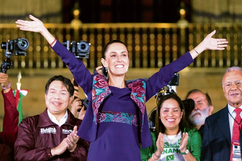 ਮੈਕਸਿਕੋ &rsquo;ਚ ਸ਼ੀਨਬਾਮ ਬਣੇਗੀ ਪਹਿਲੀ ਮਹਿਲਾ ਰਾਸ਼ਟਰਪਤੀ