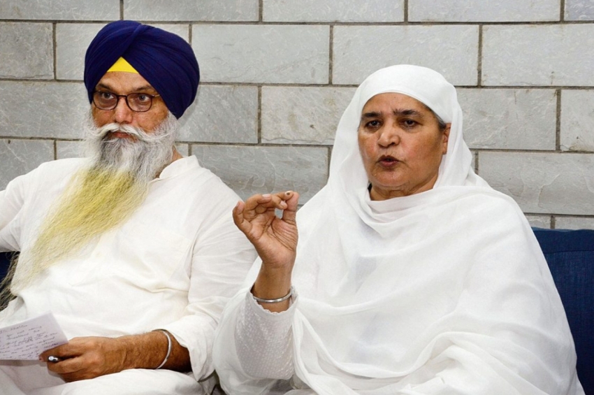 ‘ਆਪ’ ਨੇ ਹਰਿਆਣਾ ’ਚ ਡੇਰਾ ਮੁਖੀ ਨਾਲ ਵੋਟਾਂ ਦਾ ਸੌਦਾ ਕੀਤਾ: ਬੀਬੀ ਜਗੀਰ ਕੌਰ