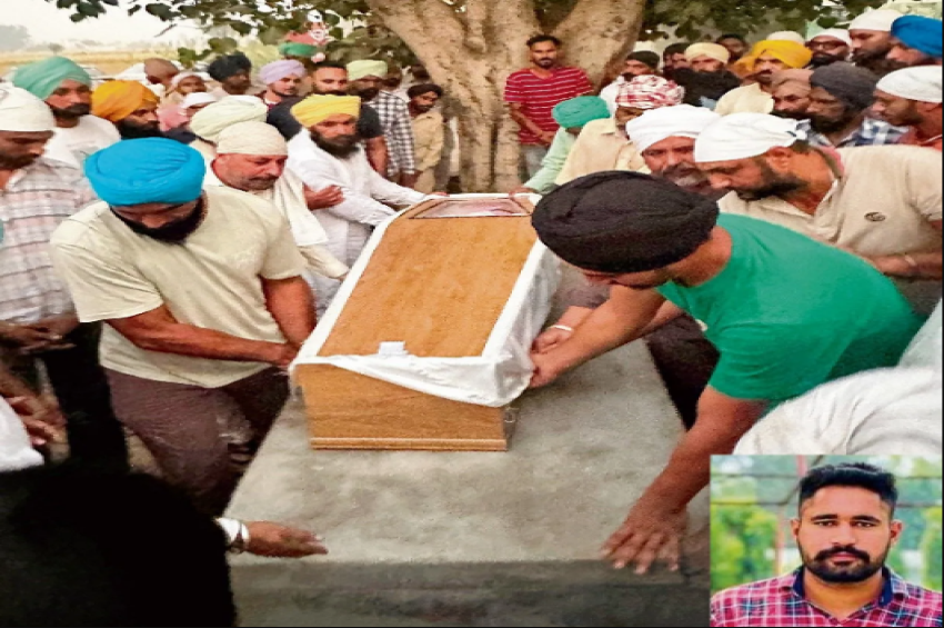 ਗੁਰਵੀਰ ਦੀ ਲਾਸ਼ ਢਾਈ ਮਹੀਨੇ ਮਗਰੋਂ ਇੰਗਲੈਂਡ ਤੋਂ ਸ਼ੇਰਗੜ੍ਹ ਚੀਮਾ ਪੁੱਜੀ
