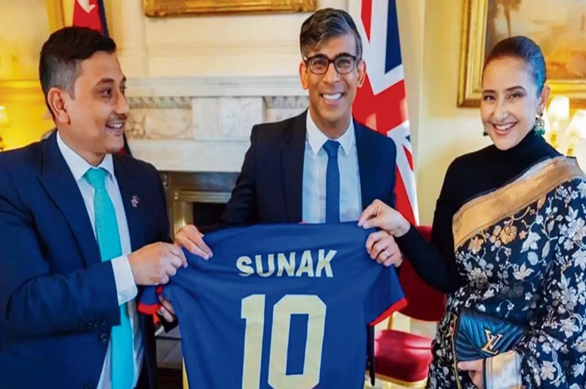 ਮਨੀਸ਼ਾ ਕੋਇਰਾਲਾ ਵੱਲੋਂ ਸੂਨਕ ਨਾਲ ਮੁਲਾਕਾਤ